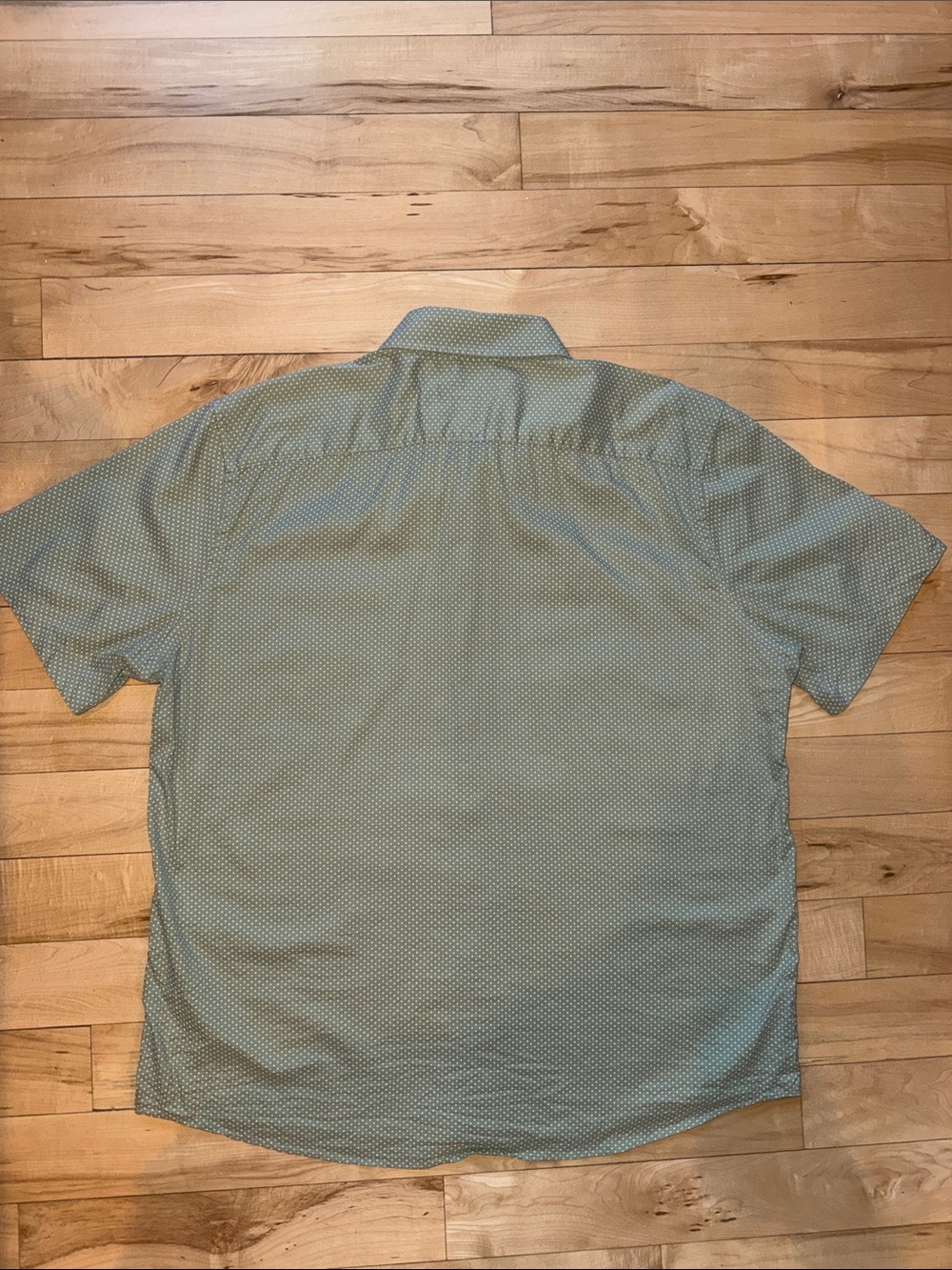 Men's XXL Faherty Short Sleeve Button-Up Shirt - Picture 3 of 3